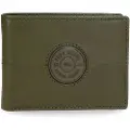 Pepe Jeans unisex. 7867133 Cracker leather wallet Khaki green (OSFA), Casual