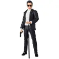 Medicom John Wick Kapittel 4 Caine Mafex-figur 16 Cm