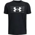 Under Armour Tech Wordmark Logo Kortarmet T-skjorte
