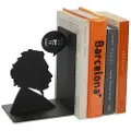 Adlibris Bokstøtte Einstein Black Metal Balvi