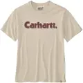 Carhartt Logo Kortarmet T-skjorte