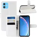 Mtp Products iPhone 11 Lommebok-deksel med Magnetisk Lukning - Hvit