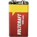 Voltcraft VC-9V-Li-1200mAh 9 V-blokbatteri Lithium 1200 mAh 9 V 1 stk