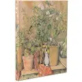 Paperblanks Cezanne’s Terracotta Pots and Flowers Ultra Unlined Hardback Journal (Elastic Band Closure)