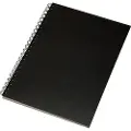 Esselte Notatbok Memo Art A5 wire-o Linjert Sort