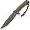 Spartan Blades Harsey Difensa, Black/Green, Black Kydex