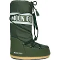 Moon Boot unisex. 80D1400440 Icon Nylon Boots green (39/41), Flat, Laces, Casual