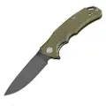 Artisan Cutlery Tradition Linerlock D2 Green foldekniv
