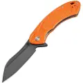 Artisan Cutlery Immortal Linerlock D2 foldekniv, Orange textured