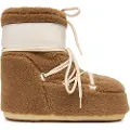 Moon boot unisex. 80D1409700 Brown Icon Low Ankle Boots (36/38), Flat, Laces, Casual