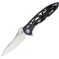 Artisan Cutlery Dragonfly M390 foldekniv, svart