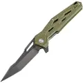 Artisan Cutlery Interceptor Linerlock Green D2 foldekniv