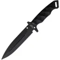 Halfbreed Blades Medium Infantry Knife kniv, Spear Point, blk