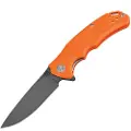 Artisan Cutlery Tradition Linerlock D2 Orange foldekniv
