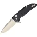Hogue X1 Micro Button Lock Matte Blk foldekniv