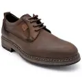 Fluchos for man. F1589 Leather shoes F1589 Dark brown (39), 1 to 3 cm, Laces, Casual