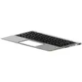 HP - Erstatningstastatur for bærbar PC - bakbelysning - Italiensk - med toppdeksel - for EliteBook x360 1040 G6 Notebook