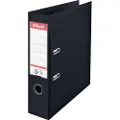 Esselte No.1 - Hevarmbuefil - bokryggbredde: 75 mm - for A4 (210 x 297 mm) - kapasitet: 500 ark - livlig svart