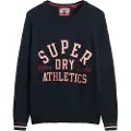 Superdry Slouchy Knitted Graphic Genser