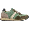 El naturalista unisex. 2SP02BV17605_0MU Leather trainers Nsp02 green (43), Fabric, Flat, Laces, Casual