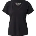 Superdry Studios Slub Emb Vee Kortarmet T-skjorte