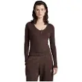 G-Star Henley Ultra Slim Body Langarmet T-skjorte