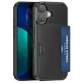 DUX iPhone 17 Pocard-deksel med kortholder - Svart