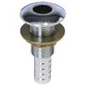 Oem Marine Messing Forkrommet Skroggjennomføring Med Slangekobling 80 Mm