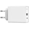24hShop Freenet vegglader med USB-C og USB 30W - hvit