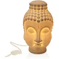 Versa Gautama Buddha Porselen Bordlampe 15x25.5x15.5 Cm