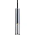 QAZQA Moderne spot zwart met smoke glas voor railsysteem 1-fase - Slimline Loyce
