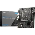 MSI PRO H610M-G DDR4 - Hovedkort - micro ATX - LGA1700-sokkel - H610 Chipset - USB 3.2 Gen 1 - Gigabit LAN - innbygd grafikk (CPU kreves) - HD-lyd (8-kanalers)