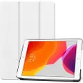 Mtp Products Tri-Fold Series iPad 10.2 2019/2020/2021 Smart Folio-etui - Hvit