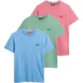 Superdry Essential Logo Embroidered Kortarmet T-skjorte 3 Enheter