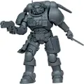 Mcfarlane Warhammer 40.000 Ultramarines Løytnant I Phobos-rustning Artist Proof-figur 18 Cm