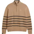 Superdry Cotton Genser Med Halv Glidelås
