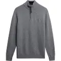 Superdry Wool Blend Genser Med Halv Glidelås