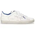Premiata for man. STEVEN Steven Leather Sneakers white (46), Flat, Laces, Casual