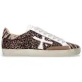 Premiata for woman. STEVEND Stevend Brown Leather Sneakers (40), Flat, Laces, Casual, Animal Print