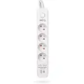 KERG M02593 Grenuttak Usb C/a Med 4 Uttak Og Bryter 3 M 16a