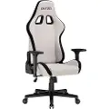 Dutzo E-SPORTS Gamingstol - Lys grå - Stoff - Opptil 120 kg