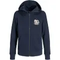 Jack & Jones Logohood 2col Genser Med Hel Glidelås