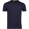 Ralph Lauren for man. 710680785004 SSCNM2 Navy Cotton T-Shirt (L), Casual, Short sleeve