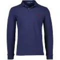 Ralph Lauren for man. 710680790046 Custom Slim Fit Polo shirt blue (XL), Casual, Cotton, Long sleeve, Navy