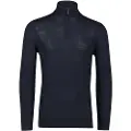 Lyle & Scott Tonal Eagle Marino Genser Med Halv Glidelås