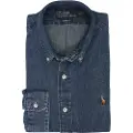 Ralph Lauren for man. 710548539001 Shirt 710548539001 denim blue (M), Casual, Cotton, Long sleeve