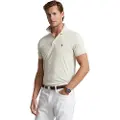 Ralph Lauren for man. 710713130002 Custom Slim Fit soft cotton polo shirt white (L), Casual, Short sleeve