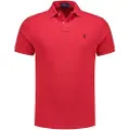 Ralph Lauren for man. 710666998003 Custom Fit Polo red (L), Casual, Cotton, Short sleeve