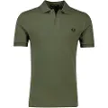 Fred perry for man. M6000 Plain green polo shirt (XL), Casual, Cotton, Short sleeve