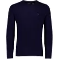 Ralph Lauren for man. 710974148001 Blue woollen jumper (L), Casual, Navy